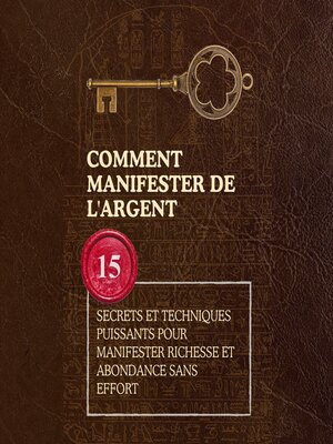 cover image of Comment manifester de l'argent